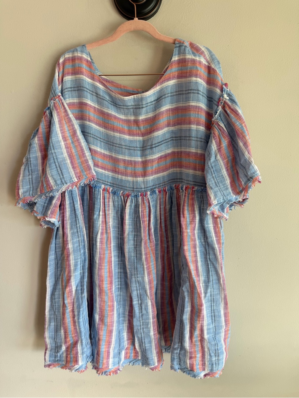 NWT Free People Summer Nights
Striped Mini Dress | Size L